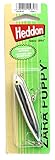 Heddon Zara Puppy Fishing Lure, Nickel Plate, 3-Inch, 1/4 ounce