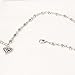 Zealmer Boho Vintage Barefoot Heart Ankle Bracelet Flower Feet Chain Jewelry Silver Anklet