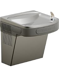 Elkay EZS8 EZ Wall Mounted Drinking Fountain with Water Cooler - Light Gray Granite