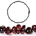 Minetom Baltic Amber Teething Necklace for Baby, Natural Teething Pain Relief for Babies Drooling & Fussiness Reduce (Cherry)