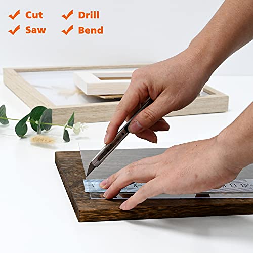 Egofine Plexiglass Sheets Acrylic Sheets 6 Pack of 8x10’’ 0.04 Thick