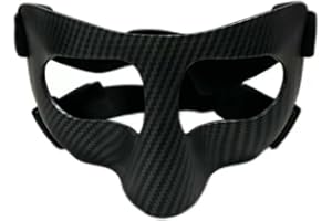 Carbon Fiber for Nose in Basketball for Football Adjustable Breathable Sports Face Guard