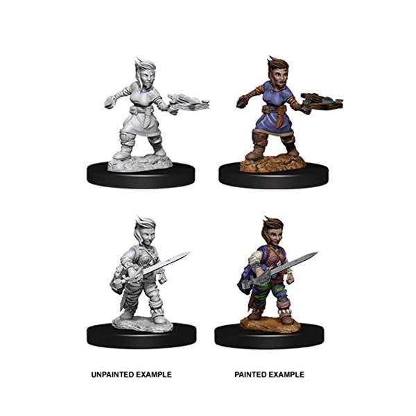 WizKids Pathfinder Battles Deep Cuts - Female Halfling Rogue (6 Units)