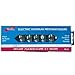 Flickering Flame-Shaped Bulbs For Electric Menorah (9 Pack , 120V)