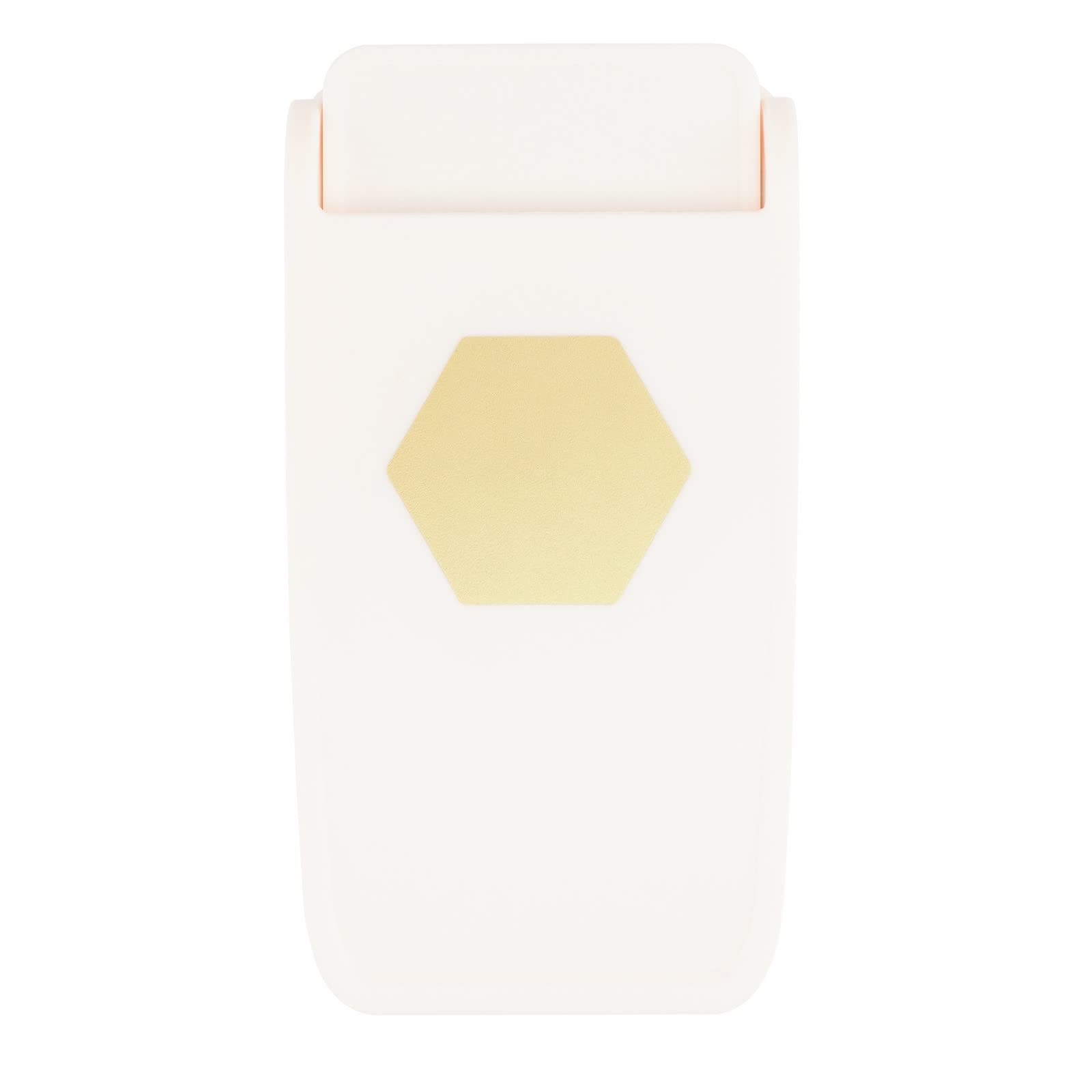 Vaessen Creative Heavy Duty Craft Punch - Hexagon - 3,75 x 3,75 cm Hole Punch - Cutter for Shrink Paper, Card Making, and Crafting, Pin