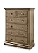 Westwood Design Pine Ridge/Stone Harbor 5 Drawer Chest, Cashew