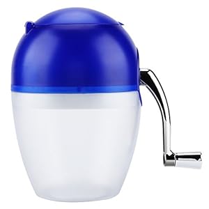 Prexey Handmatige Ice Crusher, Draagbare Hand Crank Handleiding Huishoudelijke Ice Crusher Scheerapparaat Sneeuw Cone…