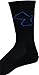 Under Armour Youth Phenom Logo Crew Socks, 3-Pairs, Blue Marker, Small
