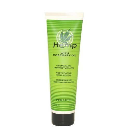 Perlier Hemp With Rosemary Oil by Perlier for Women Restorative Hand Cream 5 Ounce