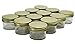 North Mountain Supply 4 Ounce Regular Mouth Mason Canning Jars - With Gold Safety Button Lids - Case of 12