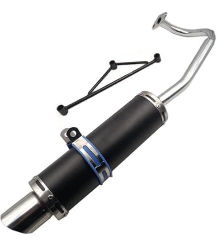 Amazon.com: ZTDZZH RED Exhaust System Muffler for GY6 50cc