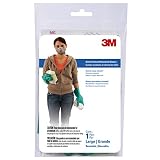 3M 90012 Nitrile Solvent Resistant Gloves, Large