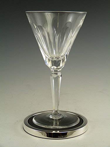 New Sterling Silver Slate Decanter/Wine Glass Coaster Boxed