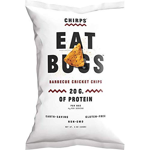 Chirps Cricket Flour Chips 5oz. (Pack of 3) (Cheddar)