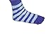 6 Pack Warm Striped Fuzzy Toe Socks For Women - Cute Colorful Winter Toe Socks