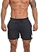 YoungLA Men's Bodybuilding Gym Workout Shorts 102 Navy M