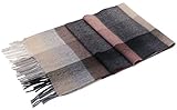ANDORRA Women's Winter 100% Cashmere Scarf w/ White Gift Box, 64.5