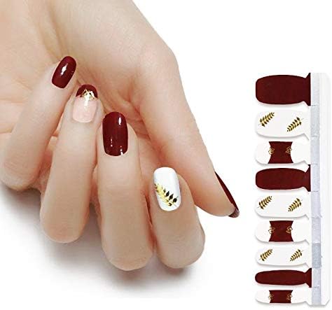 Amazon カンタン キレイ ネイル スティッカー Nail Sticker ブラウン ホワイト 外箱なし Enzo ネイル 通販