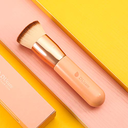image for DUcare Kabuki Foundation Brush Makeup Brushes Synthetic Buffing Stippl