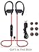 Bluetooth Workout Headphones for Running and Gym with Wireless Earbuds and built in Mic for Hands Free Calling by Arena Club