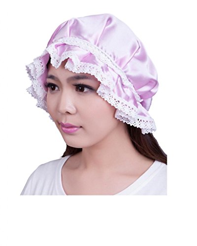 Yangtze Pure Silk Night Sleep Cap Sleeping Cap Hat Chemo Cap