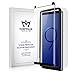 Galaxy Note 9 Screen Protector Tempered Glass, Case Friendly with Free Guide Tray 3D Curve Edge Front and Back Anti Scratch HD Clear 9H Hardness Bubble Free, EURPMASK Note 9 Screen Protector