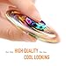 GlueMii Fidget Spinner Phone Stress Reducer Figit Toy for Kids and Adults,Finger Spinner Focus Toys for Anxiety,Autism,Boredom,Rainbow Color