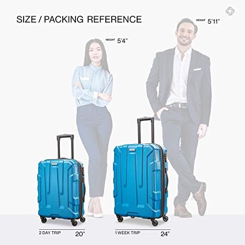 samsonite centric 2 piece set