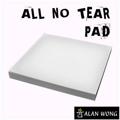 No Tear Pad (small, 3.5 x 3.5, all no tear) by Alan Wong