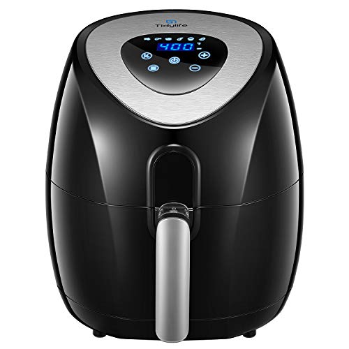 Air Fryer, Tidylife 4.5QT Digital Hot Air Fryer Oven, Oilless Fast Cook