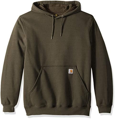 carhartt men's midweight original fit hooded pullover sweatshirt k121