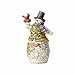Enesco Jim Shore Heartwood Creek “Festive Nesting Snowman, 8.5” Stone Resin Figurine, Multicolor