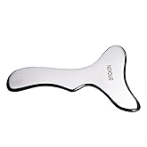 STICKON Guasha Tool Scraping Massage Tools Gua Sha Stainless Steel IASTM Tools Great Soft Tissue Mobilization Tool (STICKON-23)