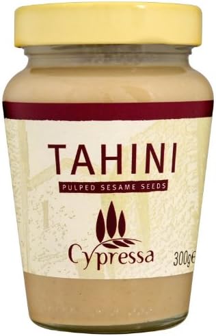 Cypressa Tahini Pulped Sesame Seeds 300 G Pack Of 6 Amazon Co Uk Grocery