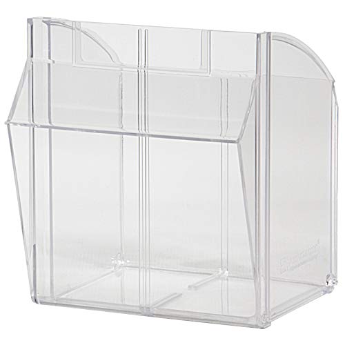 AkroMils 06703 TiltView Horizontal Plastic Organizer Storage System