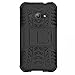 Galaxy J1 Ace Case , IVSO Samsung Galaxy J1 Ace Hybrid KickStand Case for Samsung Galaxy J1 Ace J110M 2015 Release Smartphone. (Black)
