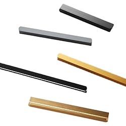 Shozafia 5 Pack Gold Cabinet Pulls - Brushed Brass