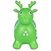 Best Choice Products Kids Green Deer Hopper, Inflatable Jumping Deer Ride-on Bouncy Pump Included