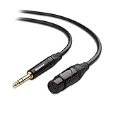 Cable Matters 6.35mm (1/4 Inch) TRS to XLR Cable (XLR to TRS Cable) Male to Female 15 Feet