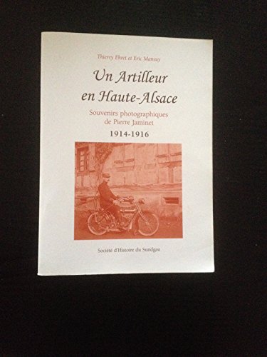 Un  artilleur en Haute-Alsace