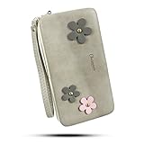 Cell Phone Wallet,Charminer Multi-purpose Long Style Leather Women Handbag purse Cellphone Case for iPhone 6s/ 6s Plus /6 /6Plus/5/5C Galaxy s6/S6 edge