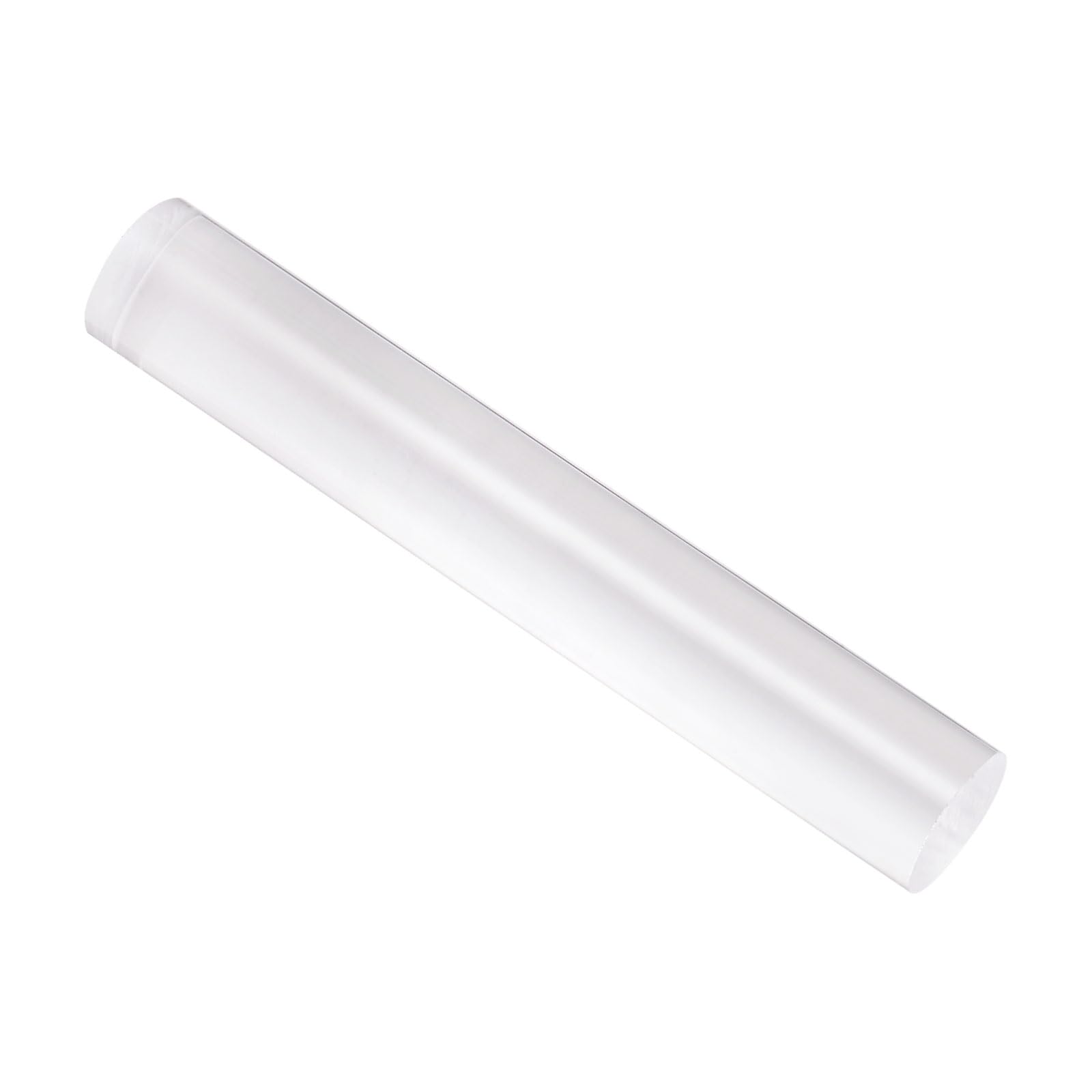 CoCud Acrylic Clay Roller, 6 Inch Length 1 Inch Dia., Acrylic Non-Stick Rolling Pin Roller Transparent - (Applications: for Shaping Sculpting)