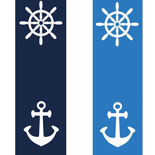 Cruise Luggage Tags & Lanyards with Waterproof ID Key Card Holder. Matching Retractable Badge Reel. Essential Cruise Ship Accessories. 2 Lanyards + 4 Etag Holders. Anchor Helm 1 Blue & 1 Lite Blue