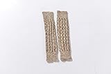 VAMEI Girls Winter Leg Warmers Crochet Knit Thermal Boot Socks