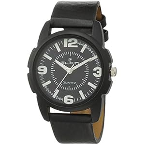Elfin Analog Black Dial Men’s Watch-ELF-19D