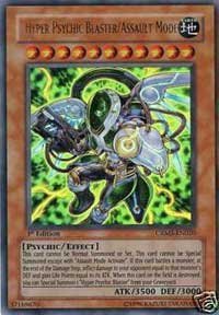Yu-Gi-Oh! - Hyper Psychic Blaster/Assault Mode (CRMS-EN020) - Crimson Crisis - 1st Edition - Ultra Rare