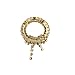 Lux Accessories Holiday Christmas Red Green Crystal Rhinestone Wreath Brooch Pin