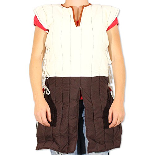 Dragoon Gambeson LARP Padded Armor Medieval Renaissance Sleeveless Doublet