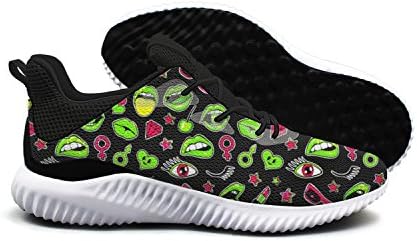 dkkdiehgk Lipstick Lipstick Diamond Heart Tongue Love Mens Casual Shoes Organizer