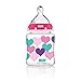 NUK 78870 Hearts and Elephants Baby Bottle with Perfect Fit Nipple, 5 Ounces, 1 Pack, Assorted Colors